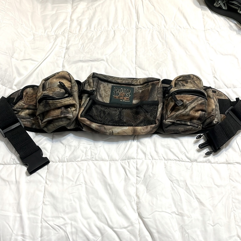 Mad Dog Gear camo utility belt hunting gear